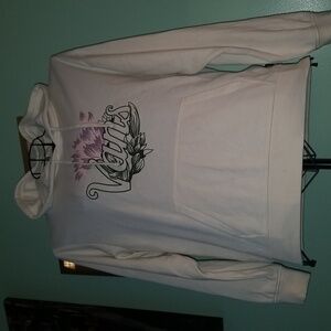 Van's cream hoody w front pocket